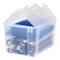 IRIS® 50qt. Clear Wing Lid Storage Boxes, 4ct.